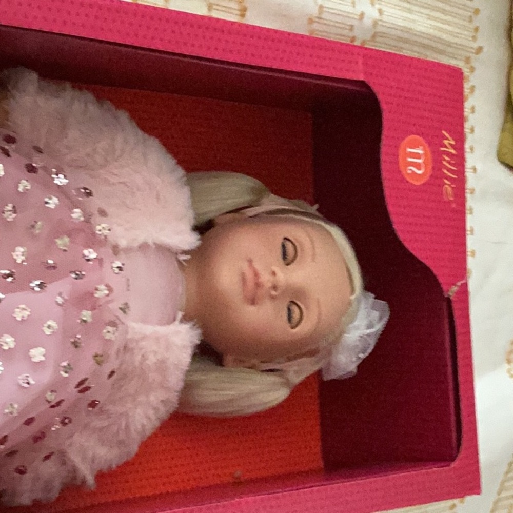 American girl doll. (Millie!)